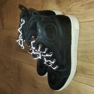 Women's Harley Davidson's Black High Tops